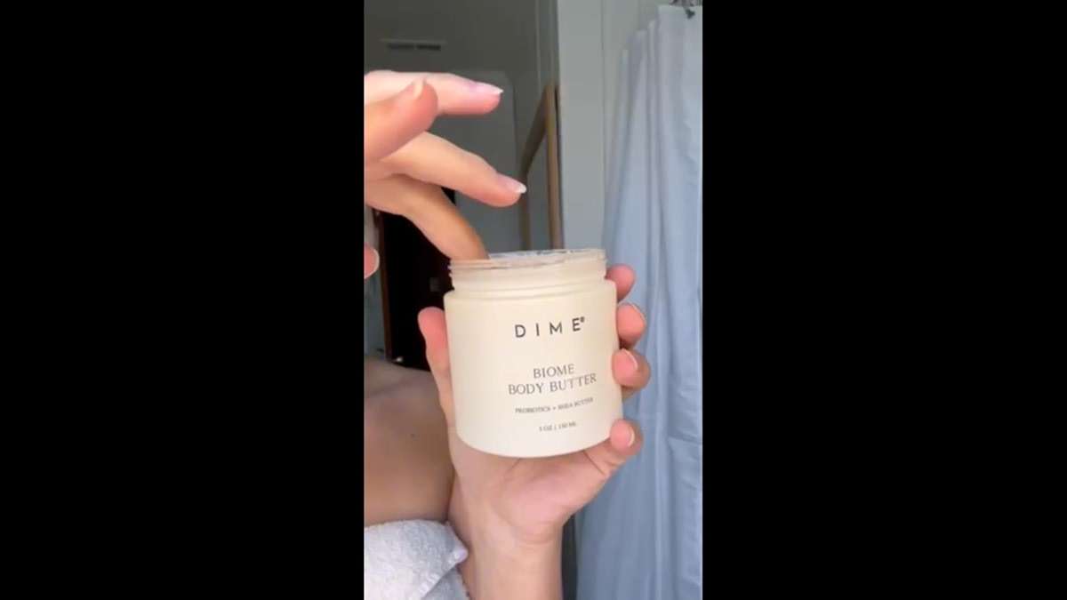 DIME Beauty Biome Body Butter - Probiotic Hydrating Body Cream for Dry Skin with Shea Butter, Squalane and Lactococcus Ferment, Non-Greasy Body Moisturizer, Vegan Cruelty-Free, 5 oz / 150 ml - Image 5