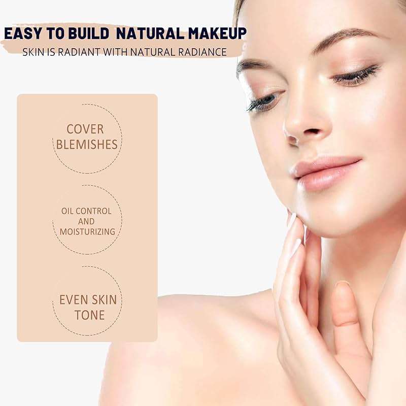Skin Tone Adjusting CC Cream SPF 50, New Cosmetics CC Cream, Pre-makeup Primer Moisturizing Skin Concealer Skin Tone (Natural, 1PCS) - Image 3