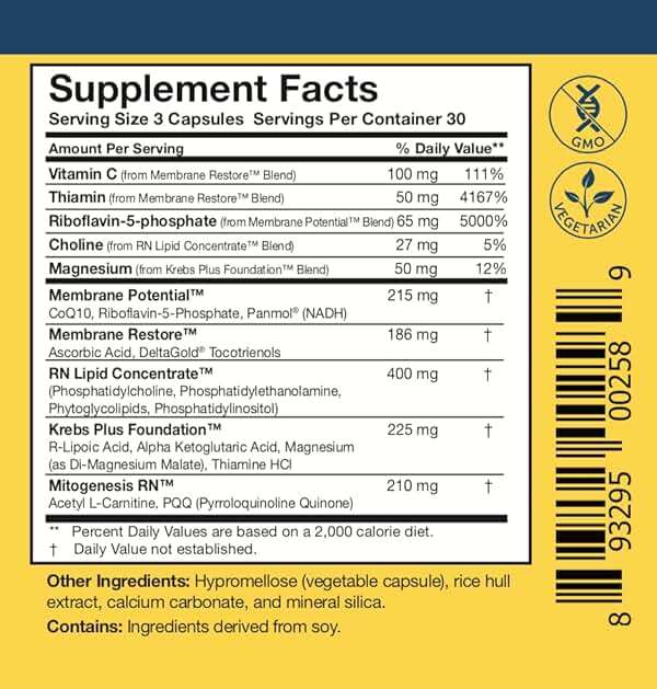Researched Nutritionals Mens & Womens Vitamins - Optimized Energy Duo - Adrenal Support & Mitochondrial Supplements to Promote Optimal Cellular Energy - ATP 360 & Multi-Plex - Image 4