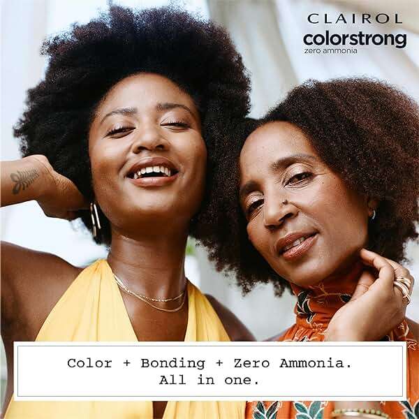 Clairol ColorStrong Permanent Hair Dye, Ammonia‑Free, PPD‑Free, 100% Gray Coverage with Bonding System, 6.3 Light Golden Brown - Cairo Hair Color, Pack of 1 - Image 8