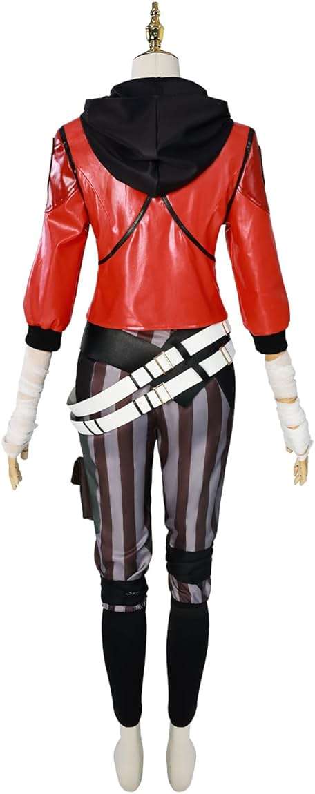 Vasojot Vi Cosplay Jacket Full Set Costume Adult Women Halloween Party Cosplay The Piltover Enforcer Vi Outfits - Image 6