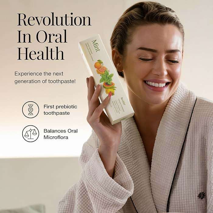 Revitin Toothpaste | Fluoride-Free Prebiotic Mint Tooth Gel | No SLS, Gluten Free, Dye Free, GMO Free, No Sweeteners | Non-Toxic, Kid Approved - Image 4