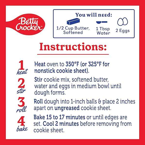 Betty Crocker Soft Baked Cookie Mix, Birthday Cake Batter Flavored, 16.8 oz - Image 5