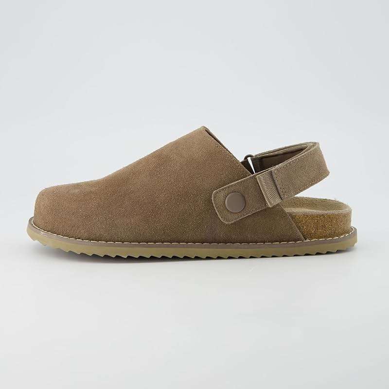 CUSHIONAIRE Boulder Genuine Leather Clogs for Women, Slingback Slip On Shoes with Adjustable Swivel Back Strap and Memory Foam Footbed - Image 7
