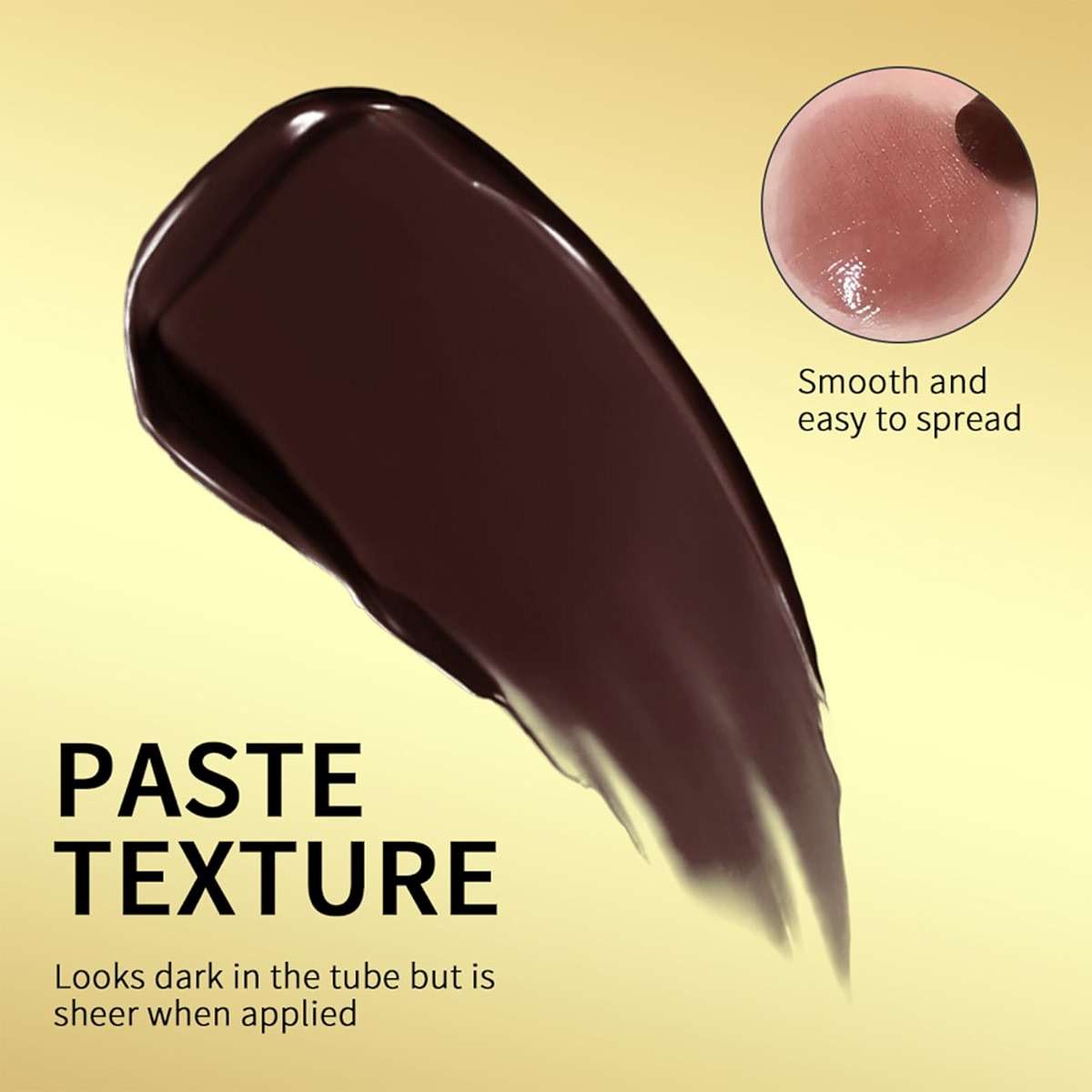 BAISEN DIARY 2PCS Honey Lipstick Tinted Lip Balm - Sheer Hydrating Lipstick for All Skin Tones - Moisturizing Lip Color, Nourishing Lip Balm with a Hint of Natural Black Cherry Tint - Image 3