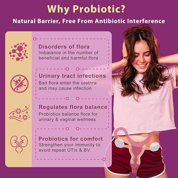 DRFOSTER Urinary Tract Health for Women, Vaginal Probiotics for Women pH Balance with D-Mannose, Cranberry, Probiotics and Prebiotics for Digestive Helath 90 Veggie Capsules - Image 4