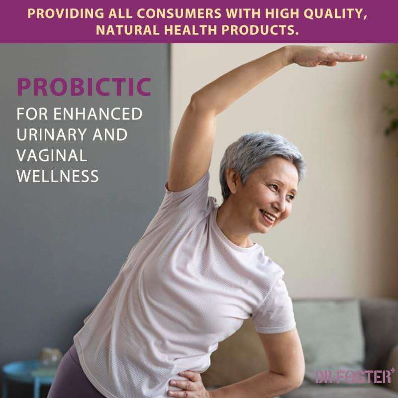 DRFOSTER Urinary Tract Health for Women, Vaginal Probiotics for Women pH Balance with D-Mannose, Cranberry, Probiotics and Prebiotics for Digestive Helath 90 Veggie Capsules - Image 8