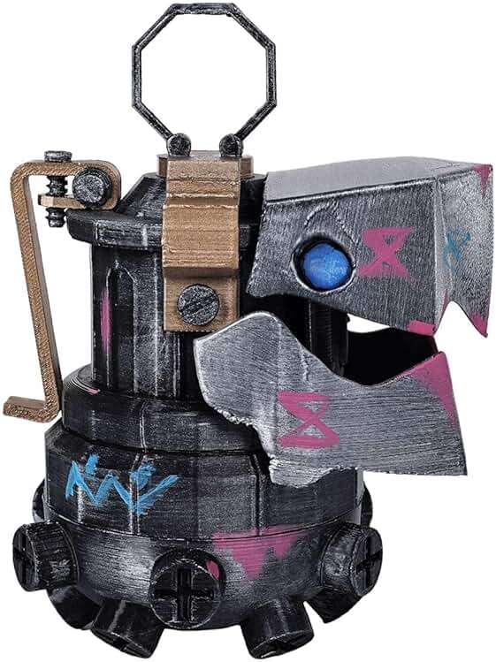 Vasojot Unisex Vi Jinx Cosplay Hand Grenade Ornament Prop Powder Costume Outfits Accessories Adult Halloween for Fans - Image 4