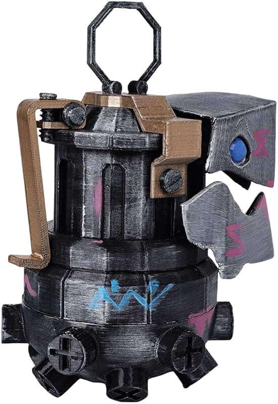 Vasojot Unisex Vi Jinx Cosplay Hand Grenade Ornament Prop Powder Costume Outfits Accessories Adult Halloween for Fans - Image 5