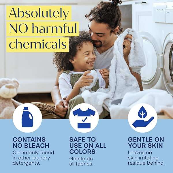 Fab Tab Laundry Detergent Tablets, Clean Ingredients, Sensitive Skin Friendly, Powerful & Gentle Clean, Unscented, Plastic-Free Alternative to Liquids, Laundry Pods and Sheets, 40 Count. - Image 6