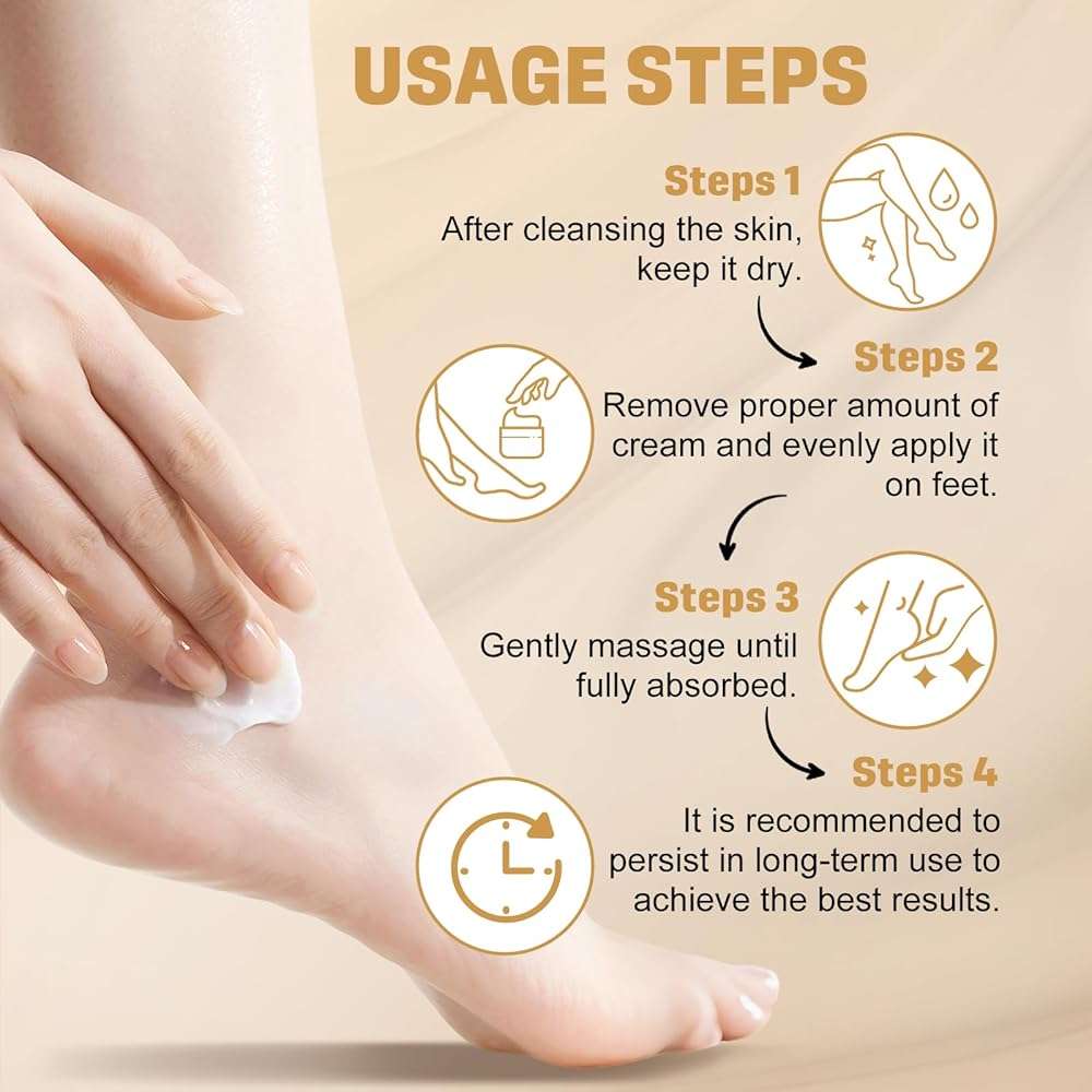Clyecfra 60% Urea Cream with 2% Salicylic Acid, Urea Cream 60 Percent for Feet & Hands- Maximum Strength Moisturizer for Rough, Dry, Thick & Cracked Skin, Callus Remover, Deep Hydration, 150g - Image 4