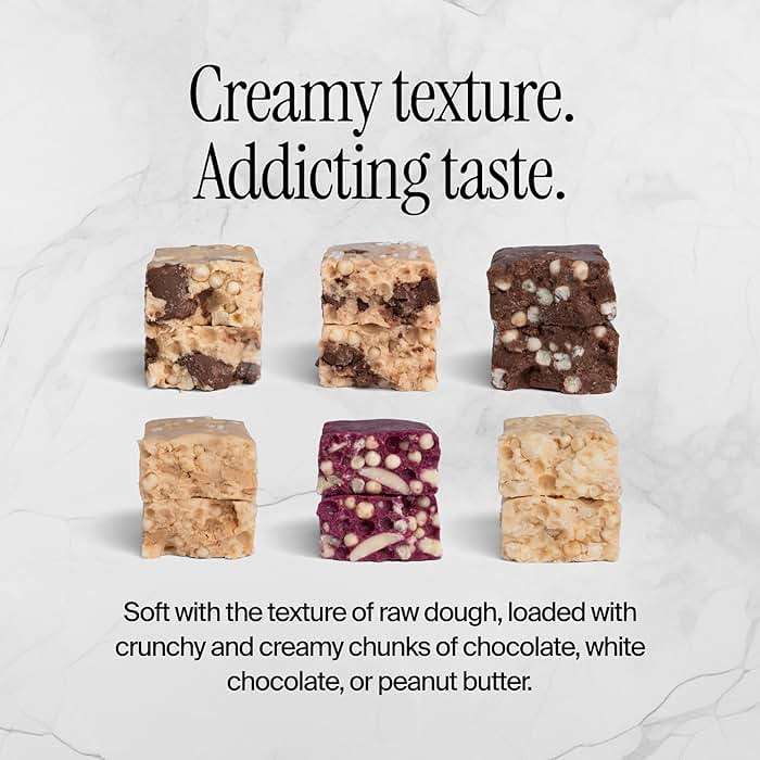 David High Protein Bars - 0g of Sugar, Low Carb, Gluten Free - 28g of Protein, 150 Calories - Variety 6 Pack (2x Peanut Butter Chocolate Chunk, 2x Chocolate Chip Cookie Dough, 2x Salted Peanut Butter) - Image 4