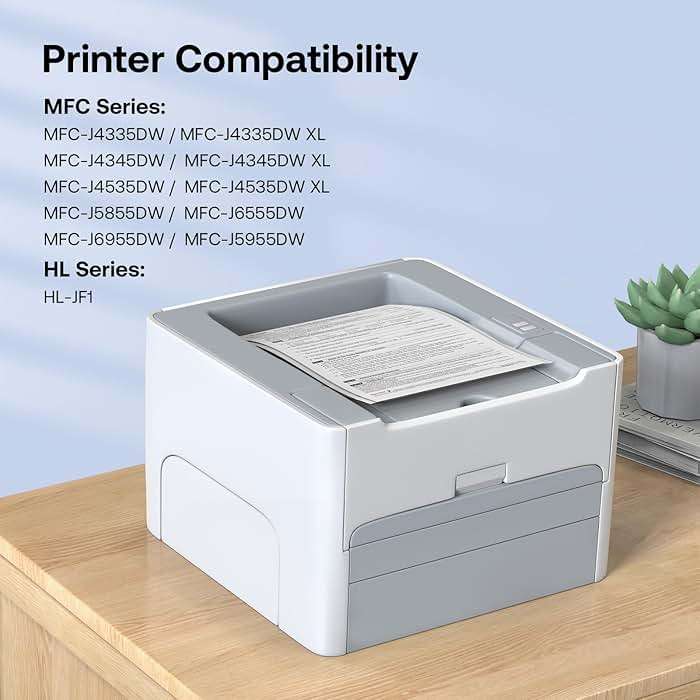 LC406XL Ink Cartridges Compatible for Brother LC406XL LC406 High Yield Work with Brother MFC-J4535DW MFC-J4335DW MFC-J5855DW MFC-J6555DW MFC-J6955DW Printer(Black, Cyan, Magenta, Yellow, 4Pack) - Image 2