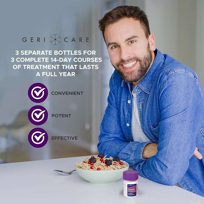 GeriCare Omeprazole Delayed Release Tablets 20mg Stomach Acid Reducer Pills for 24 Hour Heartburn Relief- Acid Reflux Medicine to Treat Frequent Heartburn- Anti-Acid Relief Tablets (42 Count) - Image 6