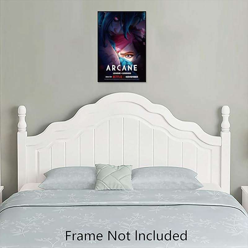 Jefuzh Anime Cartoon Arcane: League of Legends Season 2 TV Series Poster #1 - Matte Poster Frameless Gift 11 x 17 inch(28cm x 43cm),Noframe - Image 8