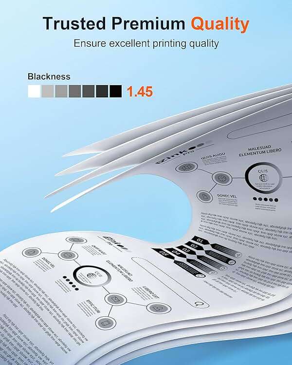 E-Z Ink Pro TN760 Toner for Brother Printer Replacement for Brother TN760 Toner TN-730/TN-760 TN730 to Use with HL-L2350DW HL-L2370DW HL-L2390DW HL-L2395DW MFC-L2710DW MFC-L2750DW Printer(4black) - Image 7