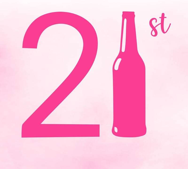 Fluxflix 21st Birthday Gift for Her - 21 Year Old Birthday Gift for Her - Gifts for 21st Birthday Female - 21st Birthday Gifts for Women/Daughter - 21st Birthday Gift Ideas Blanket 60"X50" - Image 8