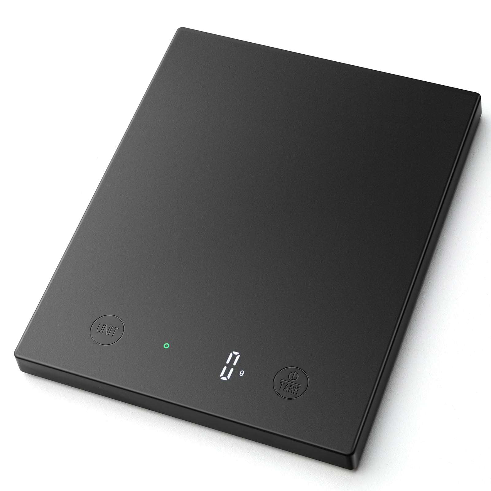 Homebuds 22lb/10kg Food Scale, Precision 0.1oz/1g by Our Professional Scale Factory Since 2001, Kitchen Scales Digital Weight Grams and Ounces for Cooking and Baking, LED, 3*AAA Batteries, Black - Image 1