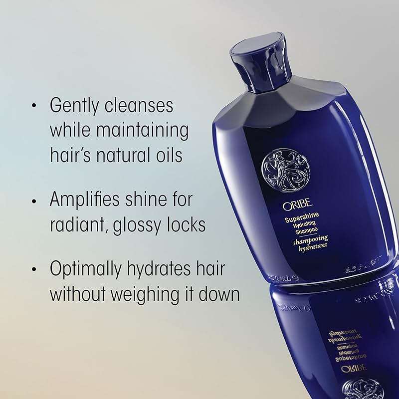 ORIBE Supershine Shampoo (8.5oz), Conditioner (6.7oz) & Styling Cream (5oz) Set - Cleanse, Condition & Hydrate Dry Hair - Add Shine & Smooth Frizz With Heat Protection - For All Hair Types - Image 3