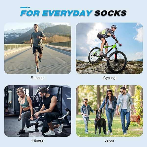 Cirorld Mens Ankle Running Socks, Athletic Cushioned Low Cut Moisture Wicking Cotton Short Sports Socks, 6 Pairs - Image 8