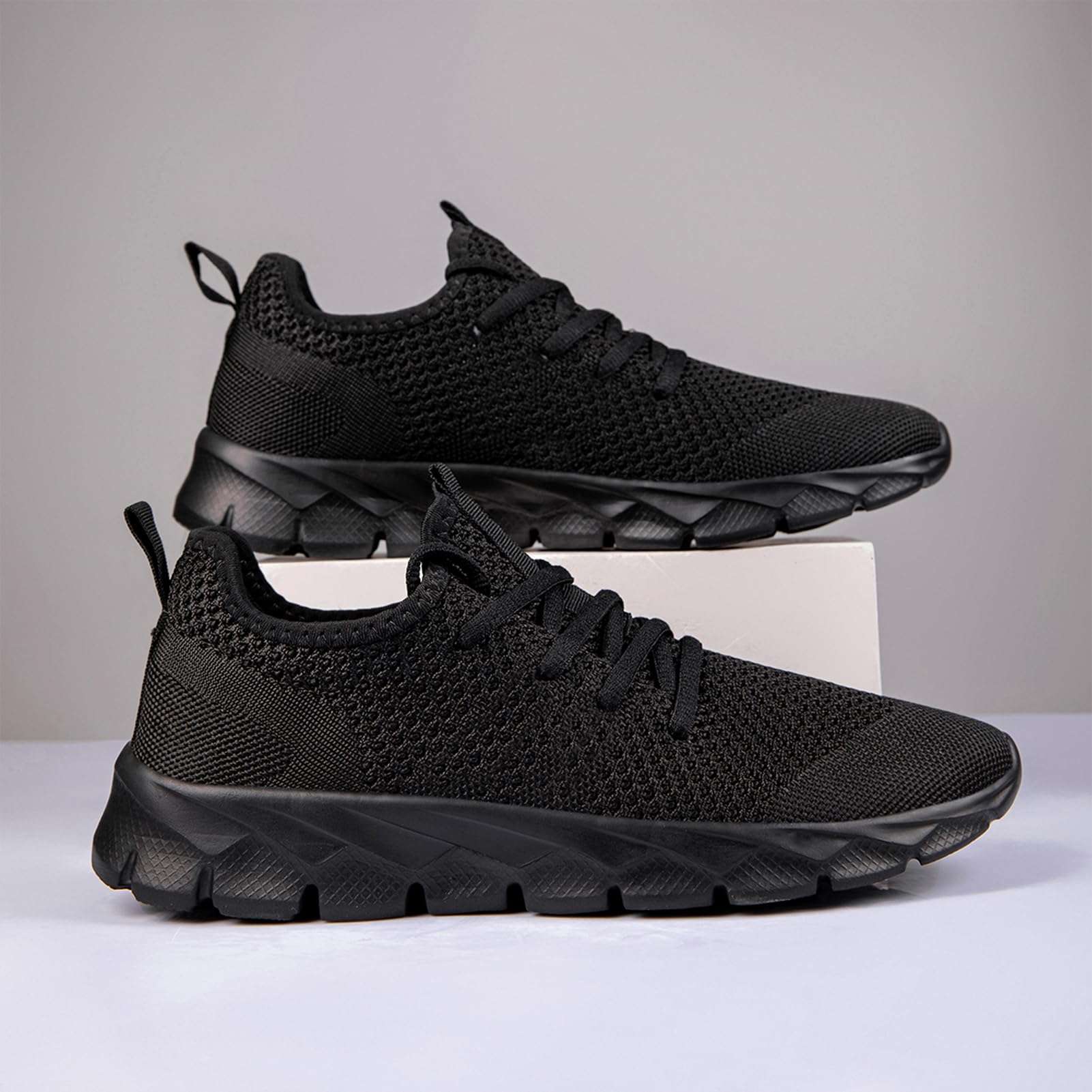 ZGPWZWL Mens Running Shoes Fashion Sneakers Tennis Walking Casual Athletic Lightweight Breathable Workout Gym Comfortable Shoes - Image 8