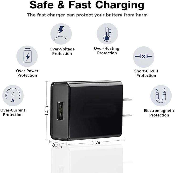 Galaxy A17 A16 A15 A14 5G USB C Fast Charger for Samsung Galaxy A16 A15 A14 5G A13 5G A24 A23 A34 A33 A53 Android Phone Type C Charging Cable Cord - Image 2