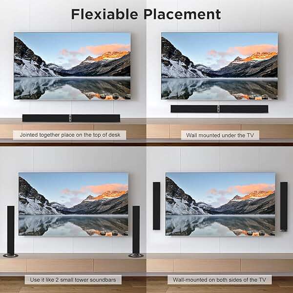 MZEIBO Sound Bar for Smart TV - Image 5