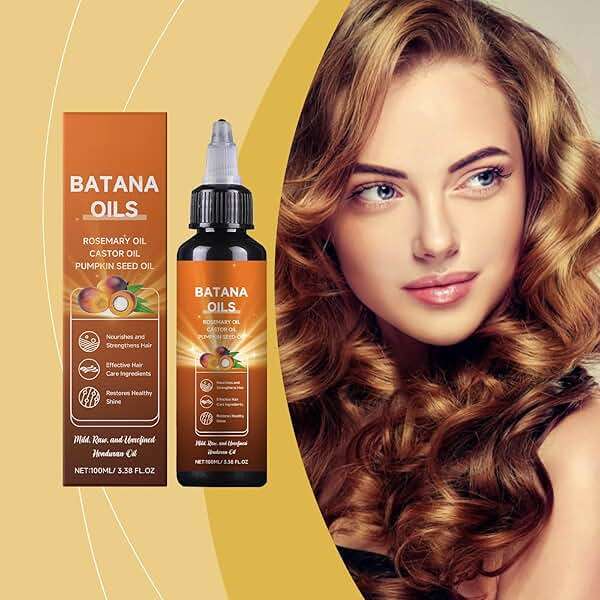 Batana Oil for Hair Growth, 4-In-1 Liquid Batana Oil with Rosemary, Castor, and Pumpkin Seed - 100mL/3.38 fl.oz (1) - Image 2