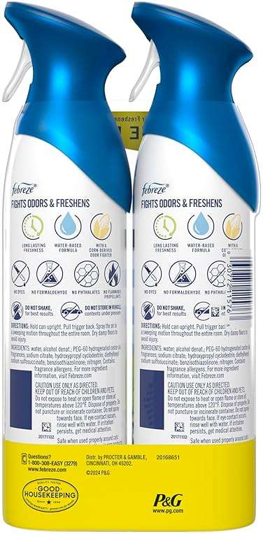 Febreze Air Freshener Spray, Odor-Fighting Room Spray, Summer Berry Picking Scent, 8.8oz, 2 Count - Image 12