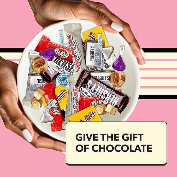 Chocolate Candy Variety Pack – 2 Lb Mixed Chocolate Candy Assortment Bag Bulk – Bulk Chocolate Candy Individually Wrapped with Assorted Chocolate Mini Bars – Dark & Milk Chocolate Bulk - Father's Day - Ships with Ice - Image 2