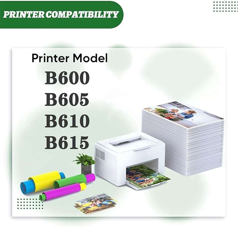 ZHJQDS 106R03944 High Capacity Toner Cartridge Compatible for Xerox B600 B605 B610 B615 Printers 1 Pack - Image 2