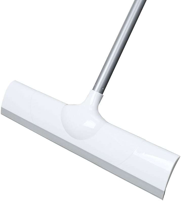 Magic Rubber Broom,50" Long Handle Floor Squeegee,Sweep and Squeegee Multifunction Household Cleaning Broom for Floor Kitchens Shower Tile Hardwood Vinyl Pet Hair (16.5inch) - Image 1