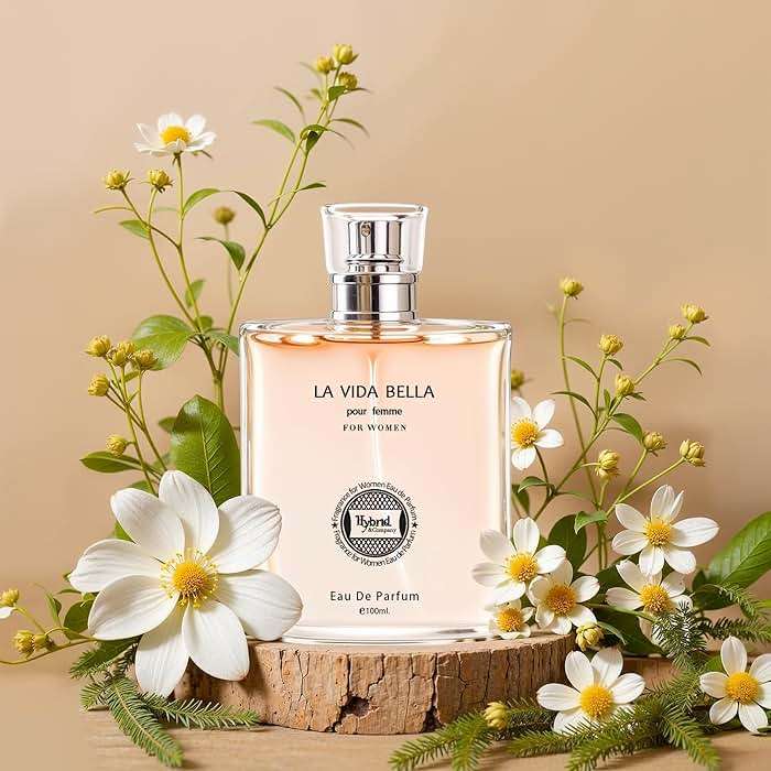 Hybrid & Company La Vida Bella Perfume for Women – Graceful Natural Spray with a Sophisticated Aroma, 3.4 Fl Oz - Image 4