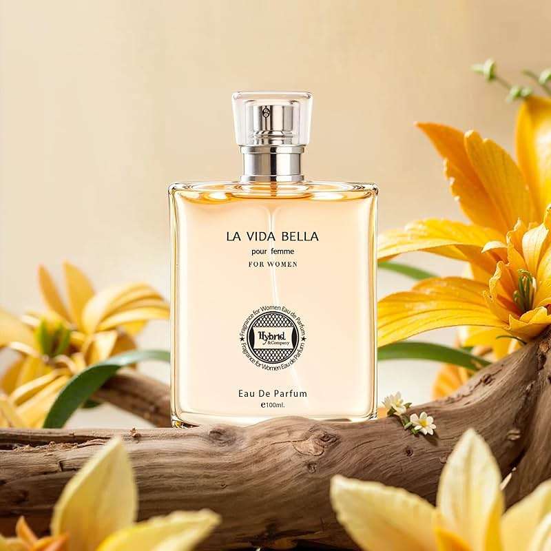 Hybrid & Company La Vida Bella Perfume for Women – Graceful Natural Spray with a Sophisticated Aroma, 3.4 Fl Oz - Image 5