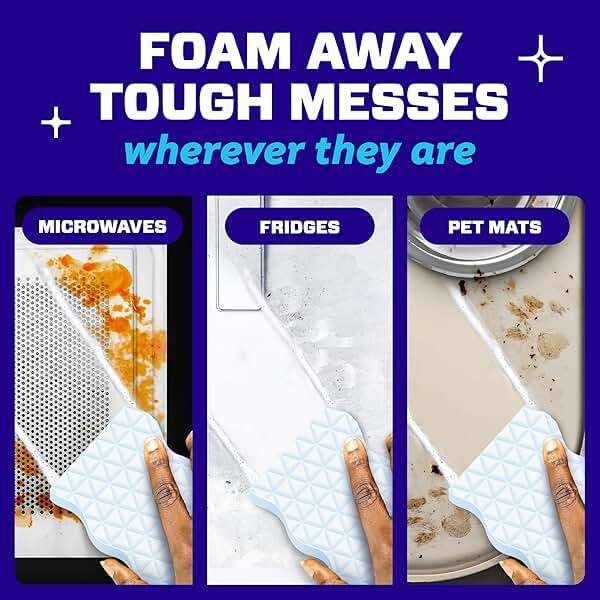 Mr. Clean Magic Eraser Foaming Sponge, All Purpose Cleaner, Dawn Cleaning Power, Wall, Sneaker, Oven Cleaner, Kitchen, Bathroom, Shower Cleaning Supplies, Scrubber, Ultra Foamy, 7ct - Image 6