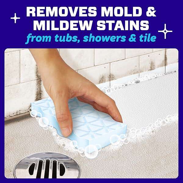 Mr. Clean Magic Eraser Foaming Sponge, All Purpose Cleaner, Dawn Cleaning Power, Wall, Sneaker, Oven Cleaner, Kitchen, Bathroom, Shower Cleaning Supplies, Scrubber, Ultra Foamy, 7ct - Image 8