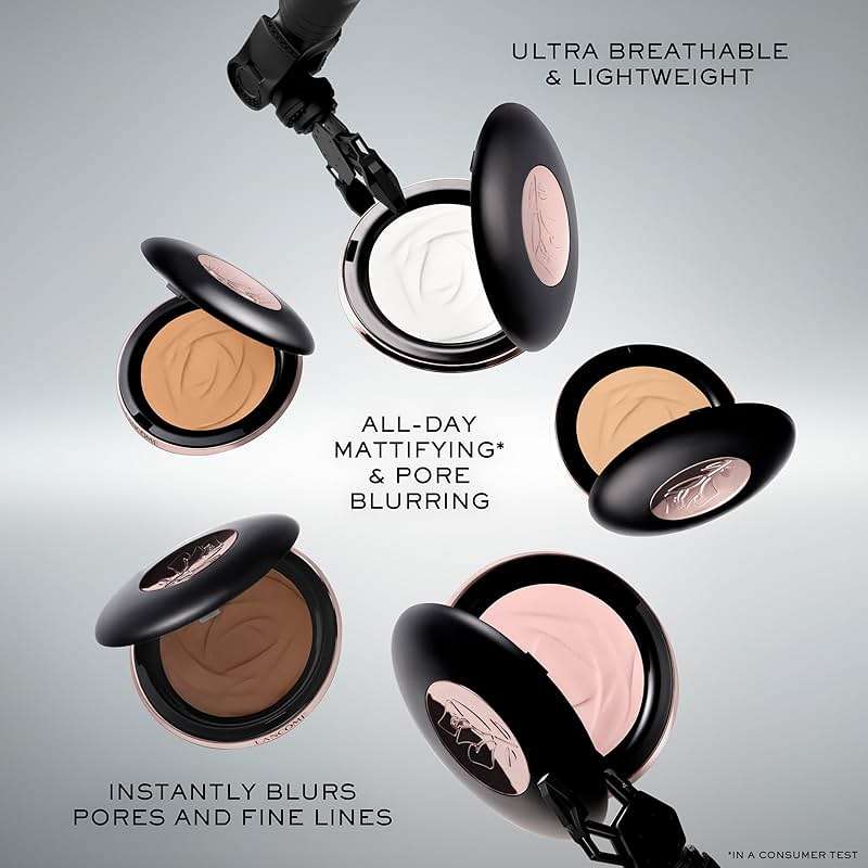 Lancôme Teint Idole Ultra Wear Skin Refining Setting Powder -Filter Effect, Sweat-Proof, Non-Comedogenic, All-Day Mattifying, Blurs Pores & Fine Lines - Suitable for All Skin Types - Image 5