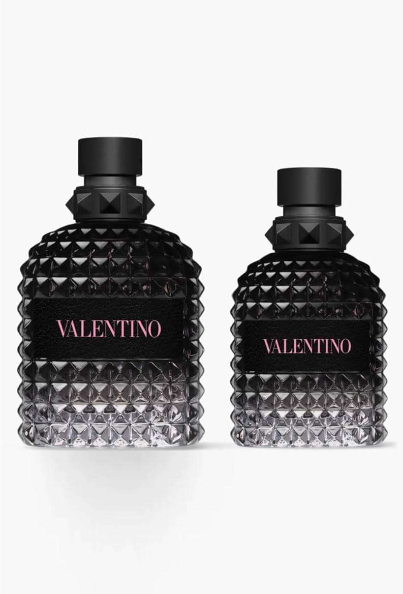 Valentino Born in Roma Men's Eau de Toilette Spray Gift Set, 3.4 fl. oz and 1.7 fl. oz 2024 - Image 2