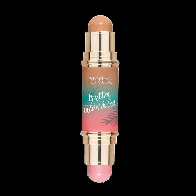 Physicians Formula Butter Glow & Go Multiuse Stick, Ultra-Creamy Radiant Finish Formula with Murumuru Butter, Vegan & Cruelty-Free- Beachy Pink - Image 5