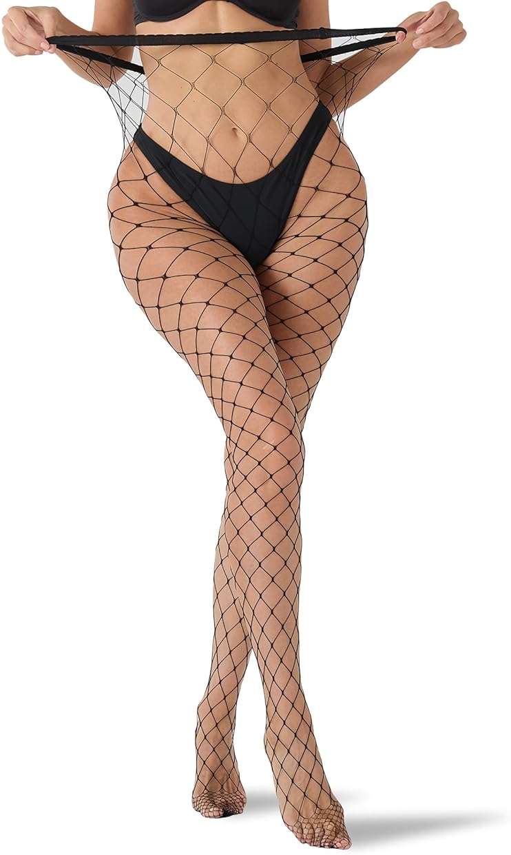 Tiger Wang Fishnet Stockings for Women | Carnival, Cosplay, & Sexy Stockings - Image 5