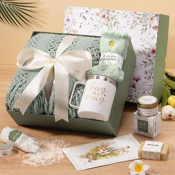 Self Care Gifts for Women Get Well Soon Gifts, Birthday Gifts for Women Care Package, Sympathy Gift Baskets Spa Gifts Set, Christmas Thinking of You Inspirational Gifts for Mom Her Friend Sister Wife - Image 2