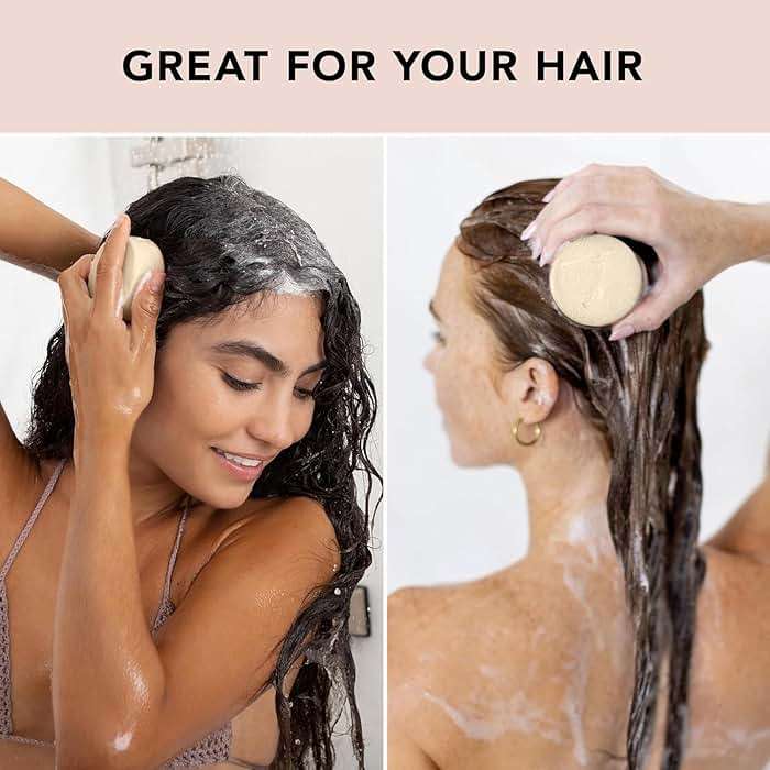 Kitsch Rice Water Shampoo & Conditioner Set – Solid Shampoo & Conditioner Bar with Protein for Hair Growth, Strengthening Hair & Damage Repair – Paraben, Sulfate & Silicone Free – 2 Pack - Image 6