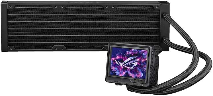 ASUS ROG RYUJIN III 360 ARGB Extreme All-in-one AIO CPU Liquid Cooler, AMD Ryzen 9000 & Intel Core Ultra Ready, Asetek Gen8 V2 Pump high Airflow Magnetic Fans; Customizable 3.5" LCD, 6 Year Warranty - Image 17