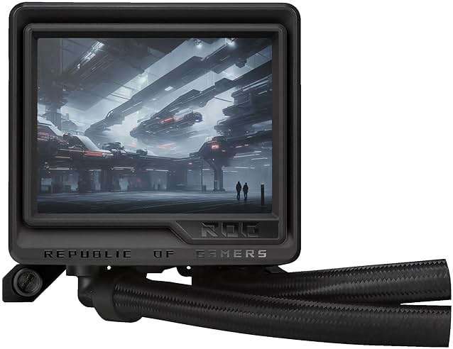 ASUS ROG RYUJIN III 360 ARGB Extreme All-in-one AIO CPU Liquid Cooler, AMD Ryzen 9000 & Intel Core Ultra Ready, Asetek Gen8 V2 Pump high Airflow Magnetic Fans; Customizable 3.5" LCD, 6 Year Warranty - Image 20