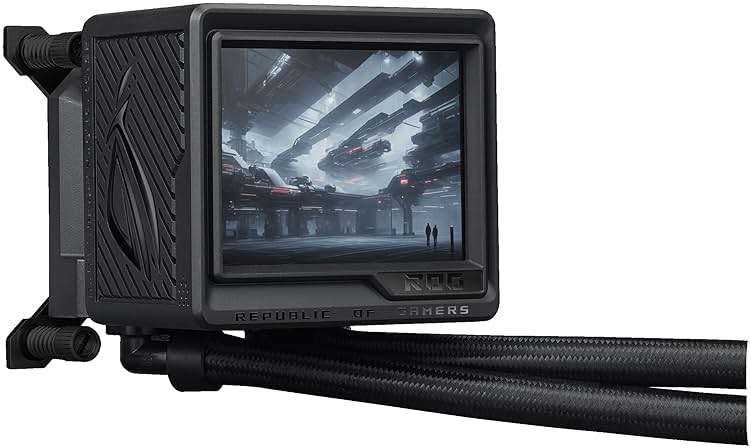 ASUS ROG RYUJIN III 360 ARGB Extreme All-in-one AIO CPU Liquid Cooler, AMD Ryzen 9000 & Intel Core Ultra Ready, Asetek Gen8 V2 Pump high Airflow Magnetic Fans; Customizable 3.5" LCD, 6 Year Warranty - Image 22