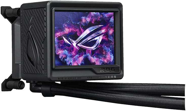 ASUS ROG RYUJIN III 360 ARGB Extreme All-in-one AIO CPU Liquid Cooler, AMD Ryzen 9000 & Intel Core Ultra Ready, Asetek Gen8 V2 Pump high Airflow Magnetic Fans; Customizable 3.5" LCD, 6 Year Warranty - Image 23