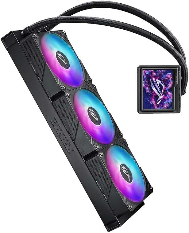 ASUS ROG RYUJIN III 360 ARGB Extreme All-in-one AIO CPU Liquid Cooler, AMD Ryzen 9000 & Intel Core Ultra Ready, Asetek Gen8 V2 Pump high Airflow Magnetic Fans; Customizable 3.5" LCD, 6 Year Warranty - Image 27