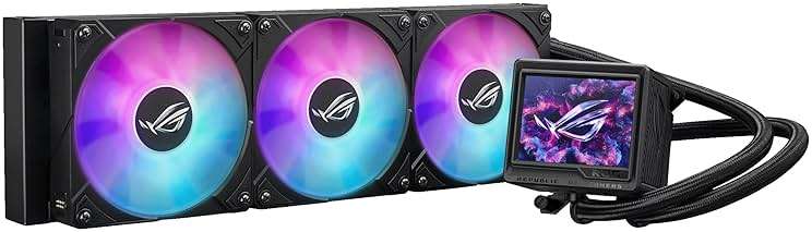 ASUS ROG RYUJIN III 360 ARGB Extreme All-in-one AIO CPU Liquid Cooler, AMD Ryzen 9000 & Intel Core Ultra Ready, Asetek Gen8 V2 Pump high Airflow Magnetic Fans; Customizable 3.5" LCD, 6 Year Warranty - Image 8