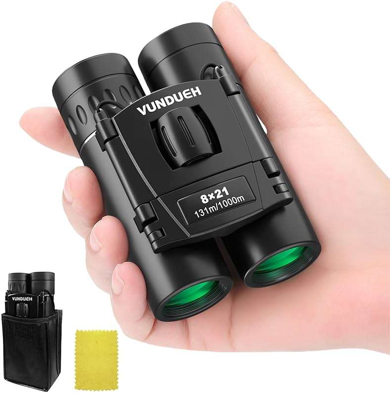 Mini Compact Binoculars for Adults and Kids - Waterproof High Powered Easy Focus Small Binocular, Ideal for Bird Watching, Hunting, Concert, Theater, Travel, Hiking, Sightseeing & Outdoor Sports - Image 8