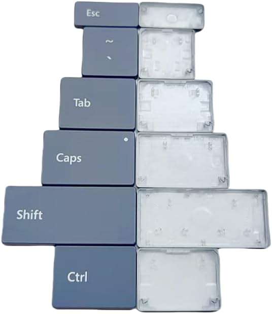 Replacement Keycap Keys,US Layout Key caps and Tool Compatible for Surface Laptop 3/4/5/6 13.5/15inch 1867 1868 1872 1873 1950 1951 1952 1953 Keyboard (Baby Blue) - Image 5